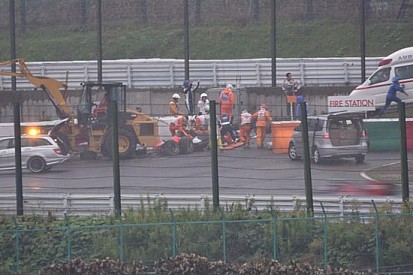 Ecco la Marussia di Jules Bianchi dopo lo schianto!