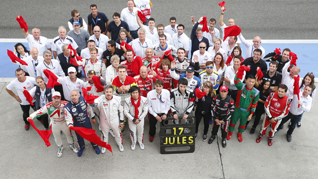 Piloti e team vicini a Jules Bianchi