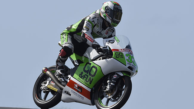 Enea Bastianini subito a suo agio a Phillip Island