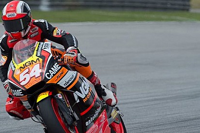 Brivido per Pasini: senza freni in fondo al rettilineo