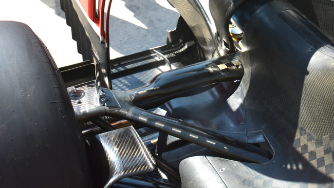 Ferrari: è nuova la sospensione posteriore per il 2015!