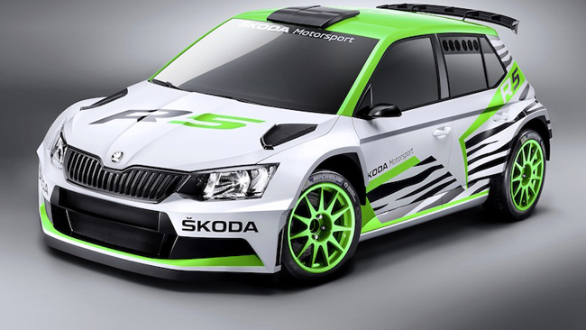 Svelate le forme della nuovissima Škoda Fabia R5