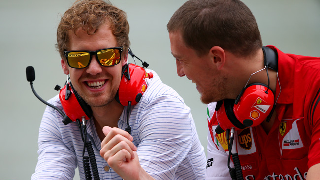 Vettel ha fretta di girare con la Ferrari a Fiorano