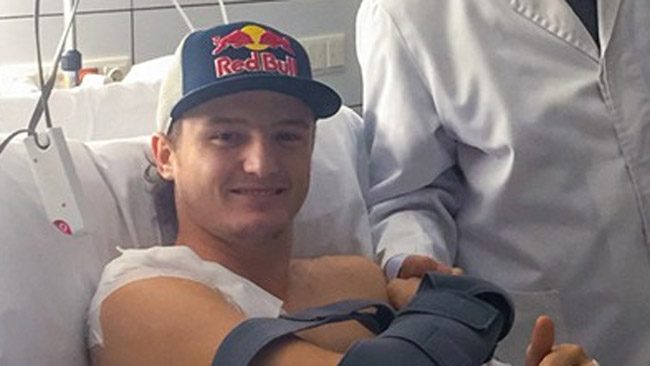 Jack Miller operato alla clavicola destra