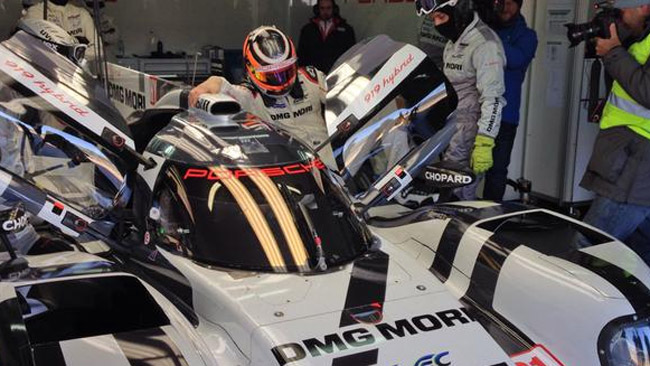 Primo test con la Porsche 919 Hybrid per Hulkenberg