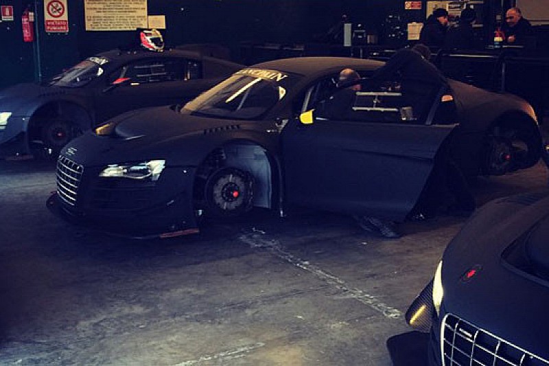 Test a Misano per il Belgian Audi Club team