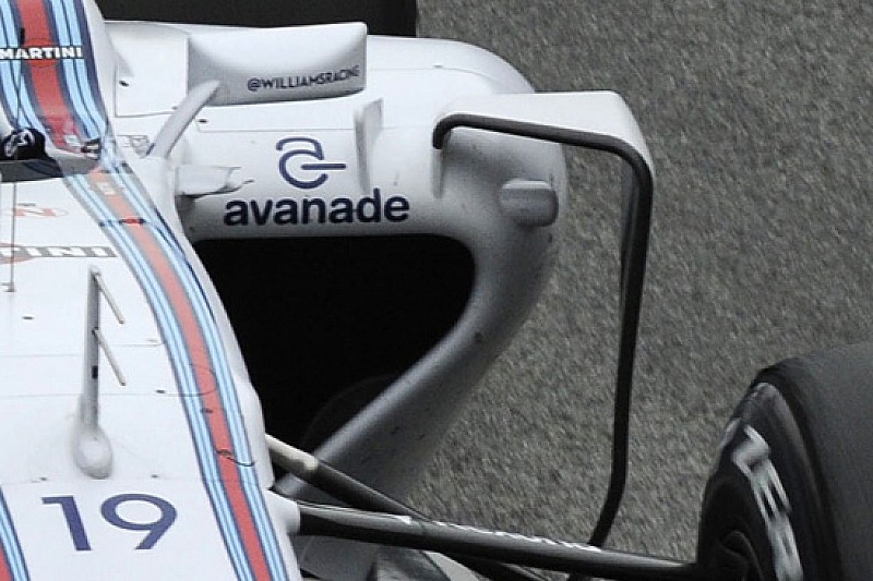 Williams: c'è il deviatore di flusso che ora è a ponte