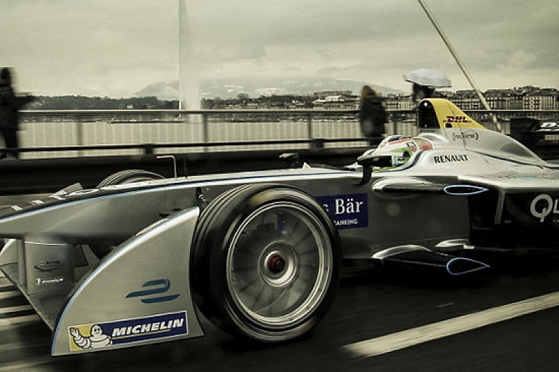 La De Silvestro ha girato a Ginevra con la Formula E