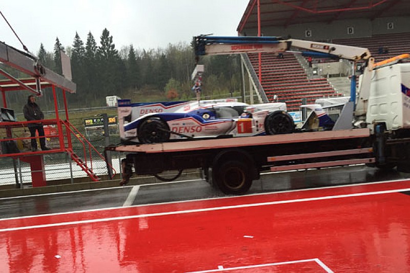 Spa, Libere 1: brutto crash per Nakajima