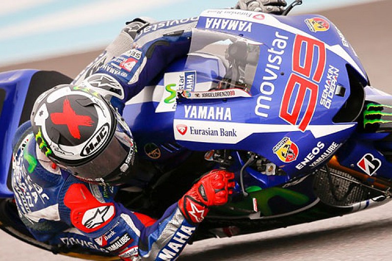 Jerez, Libere 1: Lorenzo in spolvero, Marquez fa fatica
