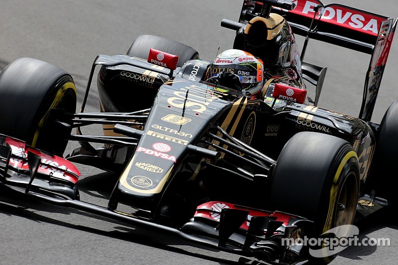 Romain Grosjean est satisfait de sa Lotus ce jeudi