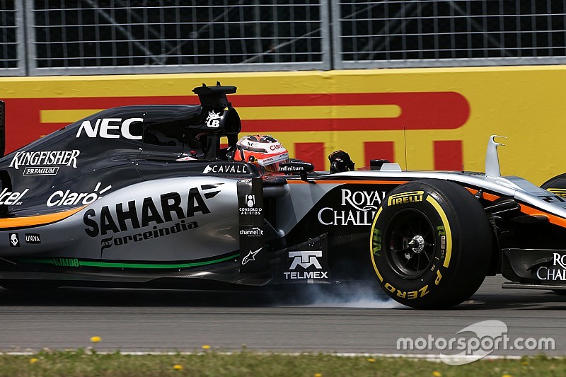 В Force India варьировали уровень прижимной силы