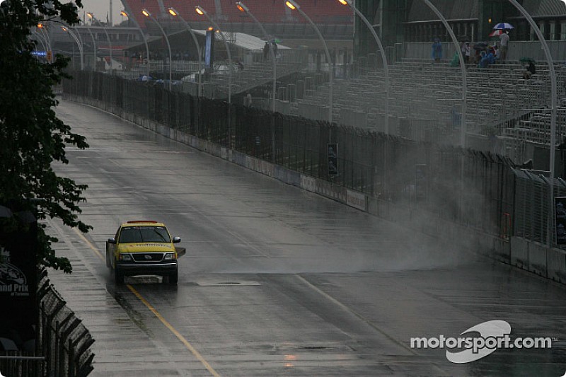 La pluie annule les essais à Toronto