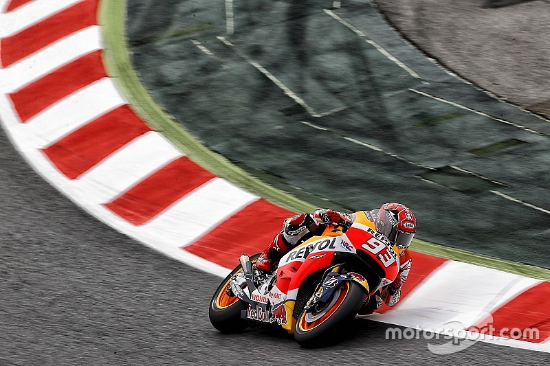 Márquez y Pedrosa, al frente en Barcelona