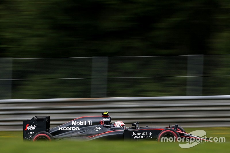 Grilla de largada provisoria para el GP de Austria