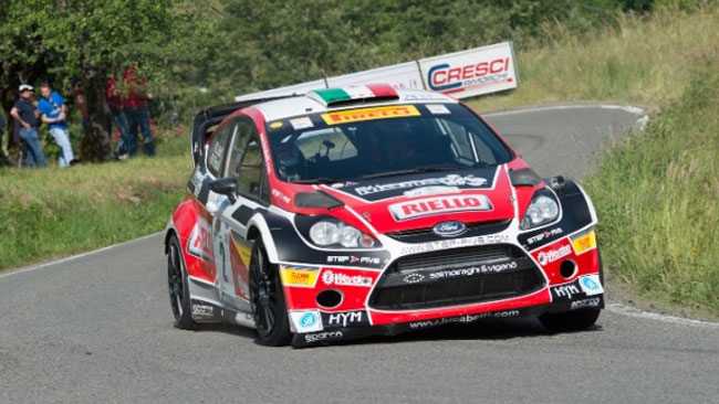 Ben 17 WRC al via del Rally del Casentino 2015