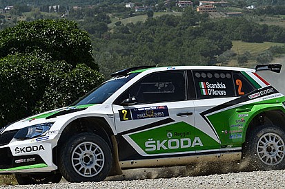Debutto amaro per la Fabia R5 nel Rally San Marino