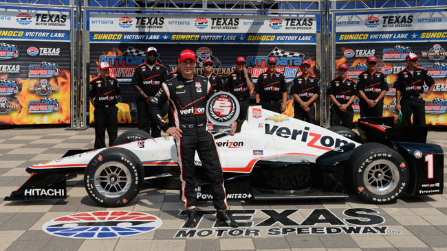 Will Power in pole in Texas nel dominio della Penske