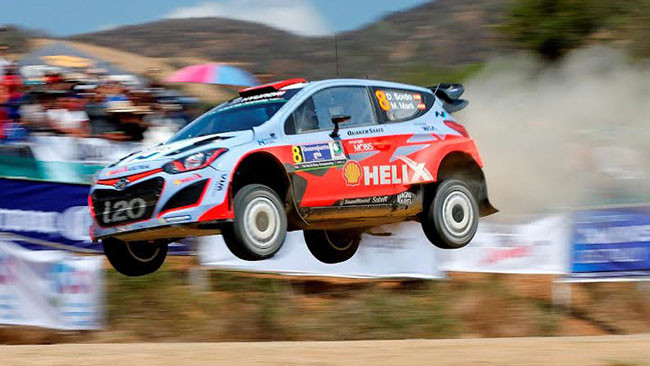 Fontana su Hyundai i20 WRC al Rally 1000 Miglia