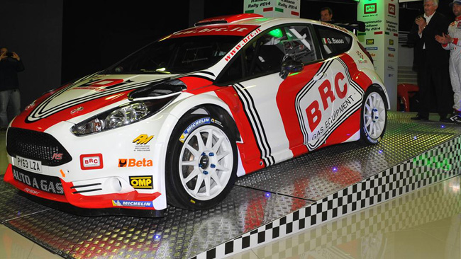 Csai: ridotti 17 kg alla Ford Fiesta R5 a gas della BRC