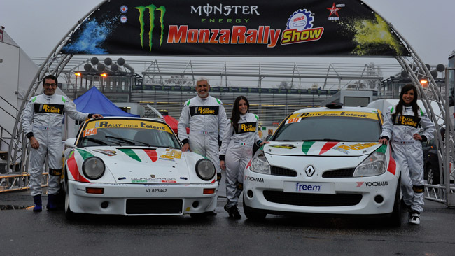 Quattro vincitori del Rally Italia Talent al via a Monza