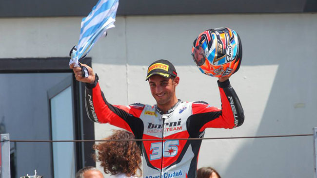 Savadori cade all'ultimo giro e Mercado è campione