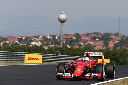 No fue el mejor día para Vettel y Ferrari