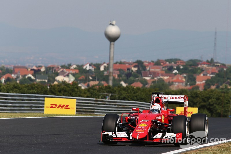 No fue el mejor día para Vettel y Ferrari