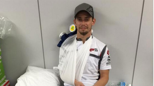 8 Ore di Suzuka: caduta e infortunio per Stoner