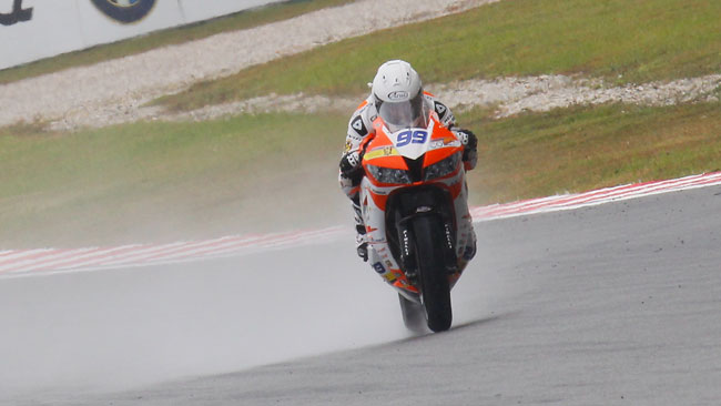 Sepang, Libere 2: sul bagnato domina PJ Jacobsen