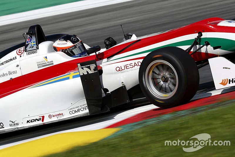 Rosenqvist se impuso en la carrera 2 de F3 en Austria