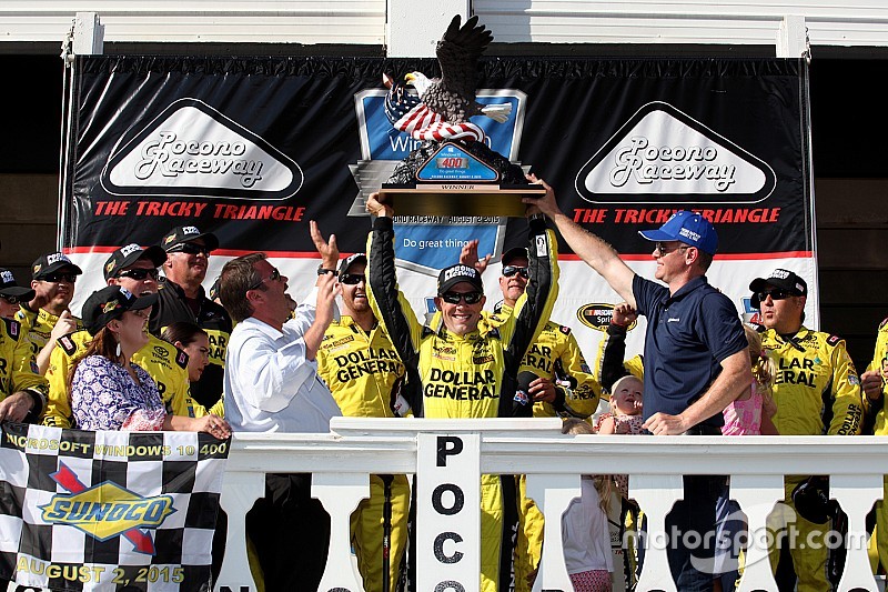 Kenseth acaba con el dominio de Busch