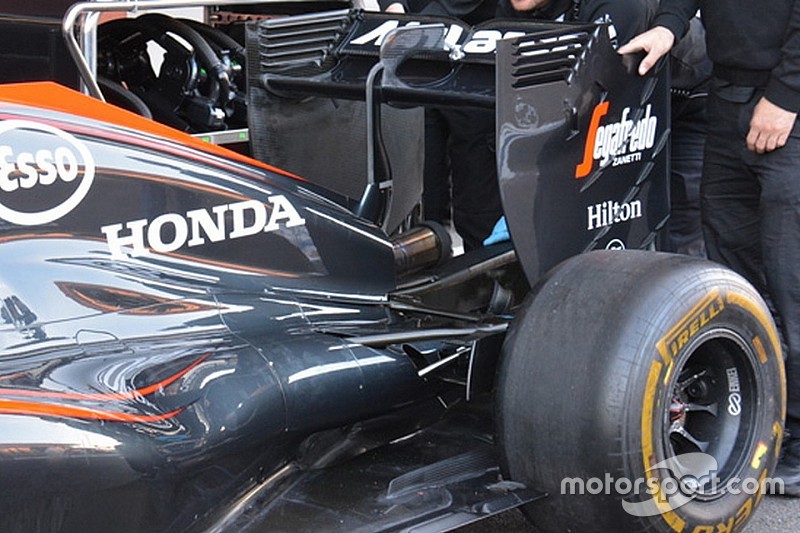 McLaren: ecco quanto si è stretta nel posteriore!