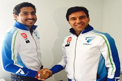 Salvador Durán è con il Team Trulli a Donington