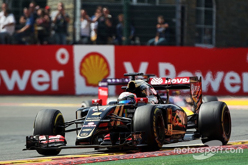 Lotus va camino a Monza