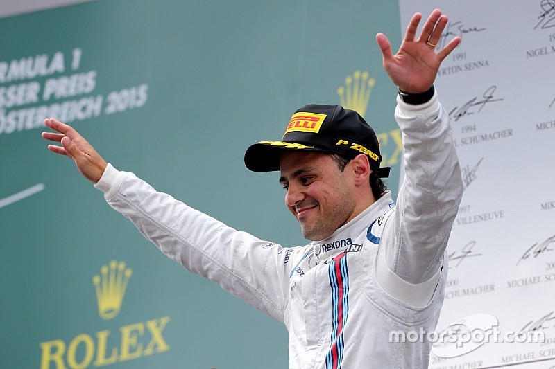 Massa vuelve al escenario de su primer podio con Williams