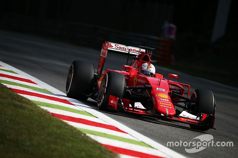 Vettel rêve d'un doublé Ferrari en course à Monza