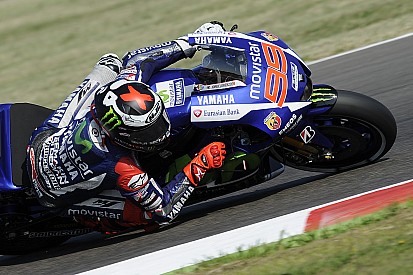 Misano MotoGP: Lorenzo takes pole from Marquez and Rossi