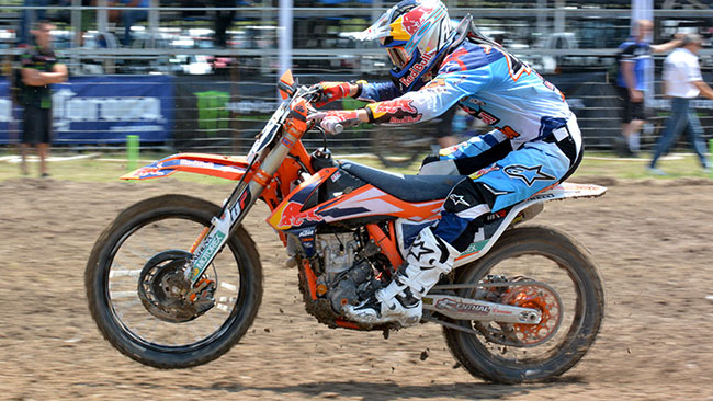 Le qualifiche di Leon della MX2 sono di Pauls Jonass