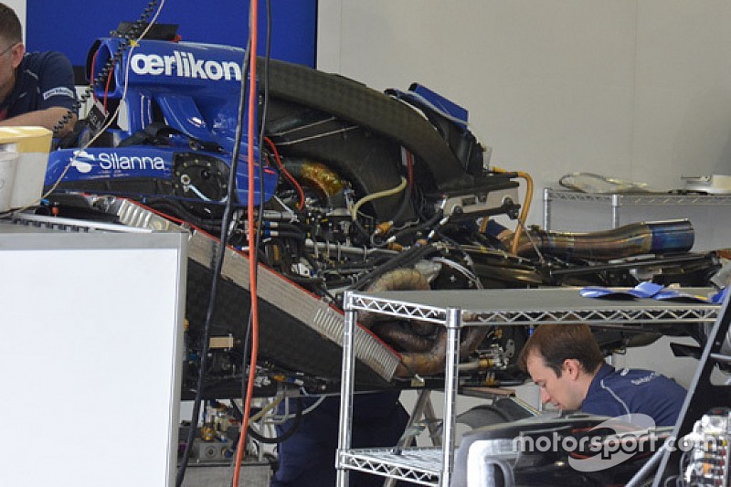 Sauber: due orecchie per raffreddare la power unit