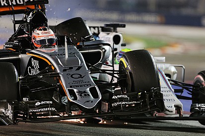 Hulkenberg, "frustrado" por el castigo, culpa a Massa