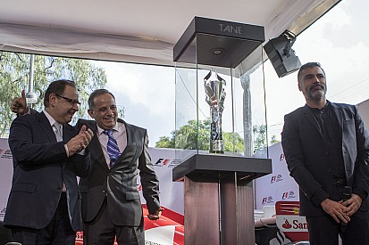 Listo el trofeo para el GP de México