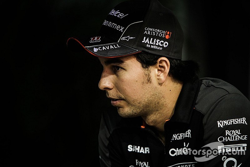 Sergio Pérez es confirmado con Force India para 2016