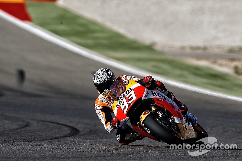 Aragon, Warm-Up: Marquez e Lorenzo sono vicini