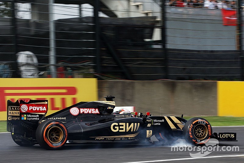 Grosjean quería vencer a Force India