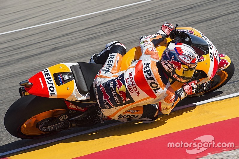 Pedrosa, a la expectativa del rendimiento de su moto