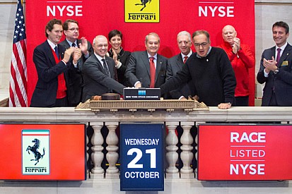 La Ferrari ha fatto il suo debutto a Wall Street