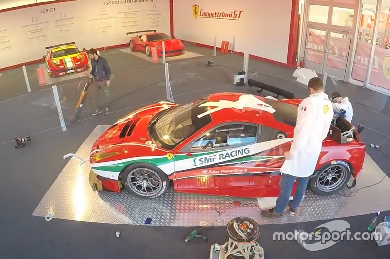 Vidéo - La Ferrari 488 GTE arbore sa livrée de course