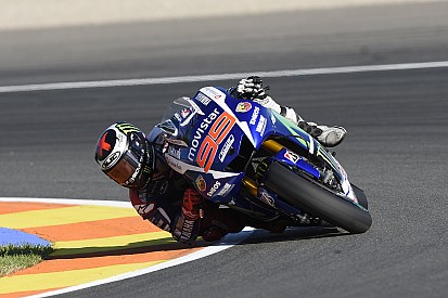 MotoGP-Finale: Jorge Lorenzo auf Pole, Valentino Rossi stürzt