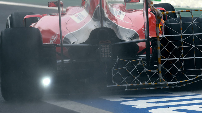 Ferrari: c'è un raggio laser nel retrotreno della SF15-T